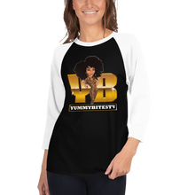 Load image into Gallery viewer, 3/4 sleeve raglan shirt