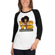 Load image into Gallery viewer, 3/4 sleeve raglan shirt