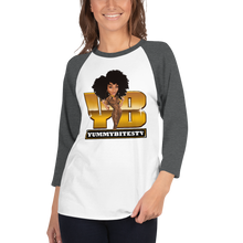 Load image into Gallery viewer, 3/4 sleeve raglan shirt