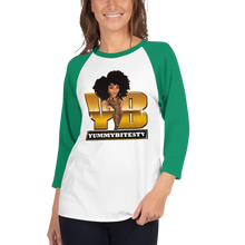 Load image into Gallery viewer, 3/4 sleeve raglan shirt